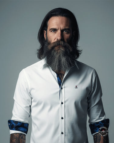 Hemd - Skeletor White
