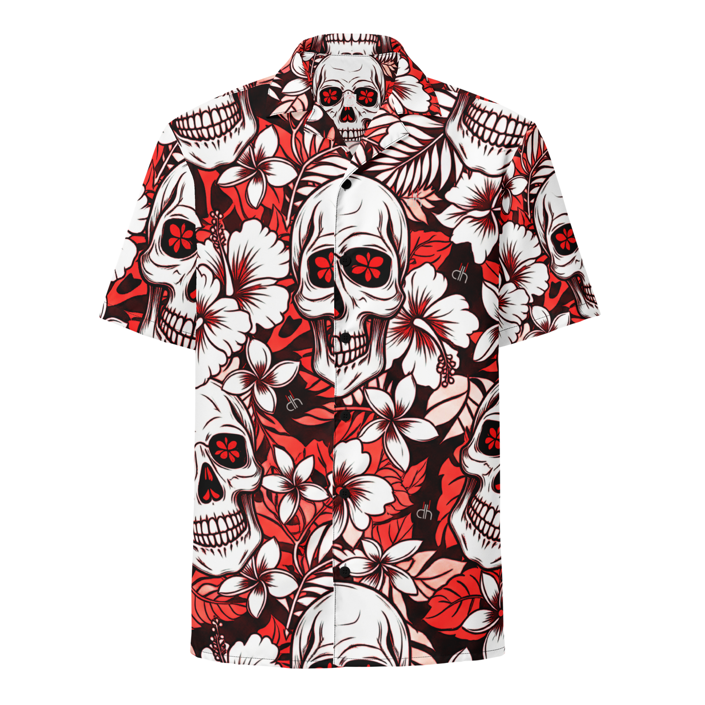 Hawaii Hemd - Dead Red