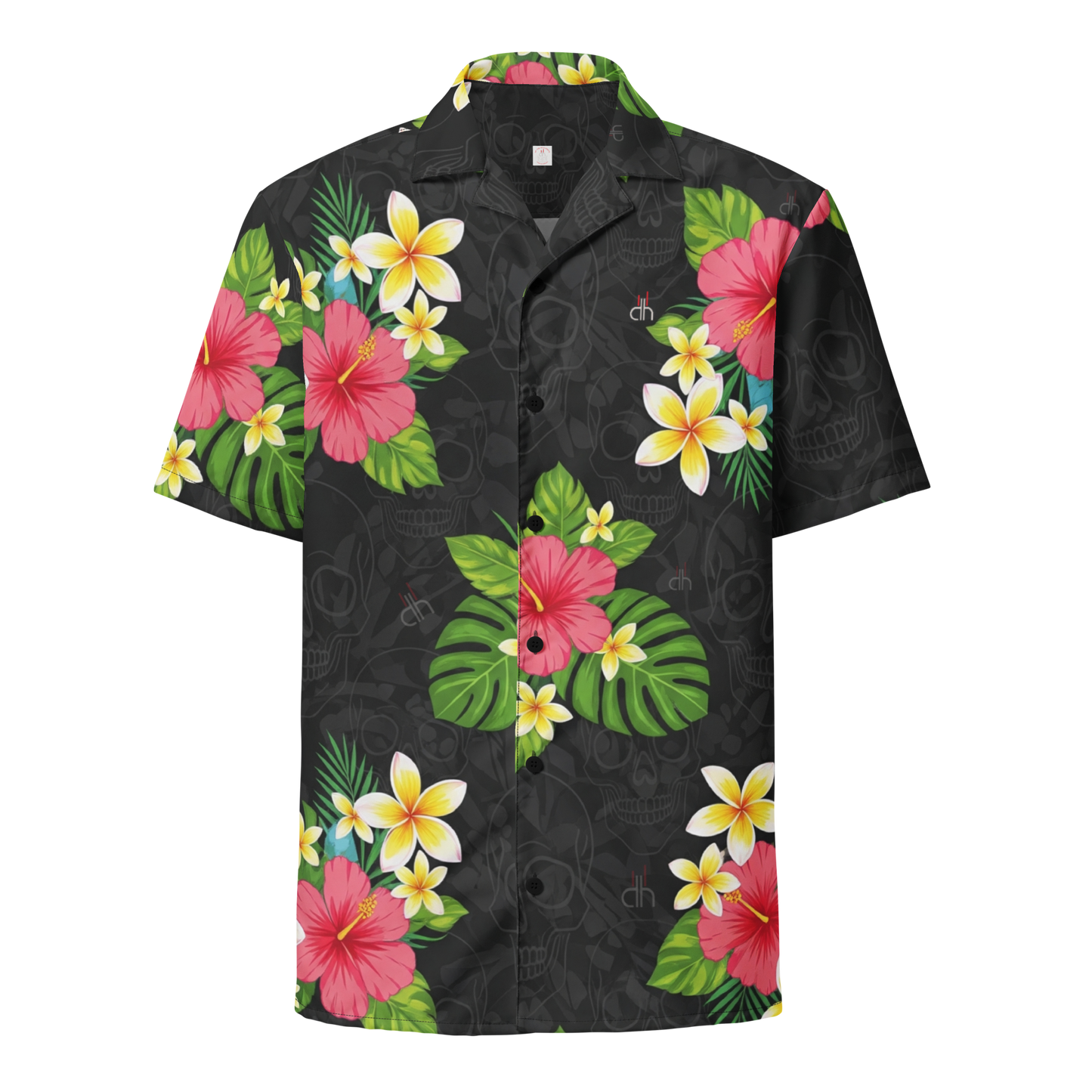 Hawaii Hemd - Grey Bloom