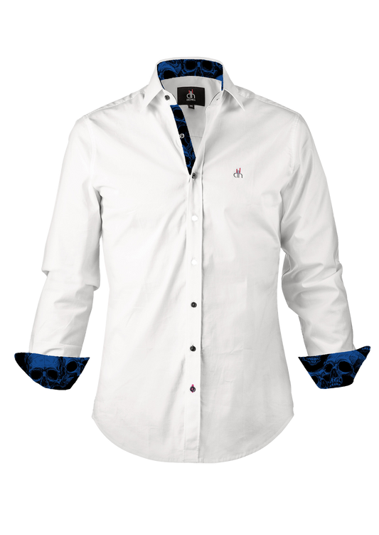 Hemd - Skeletor White