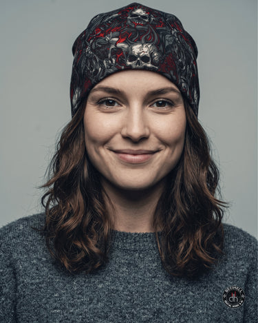Beanie - Red Skull