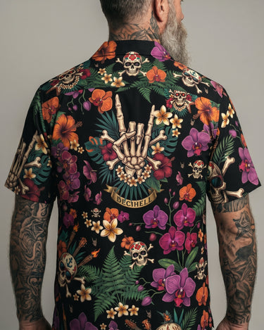 Hawaii Hemd - Hawaiian Skull