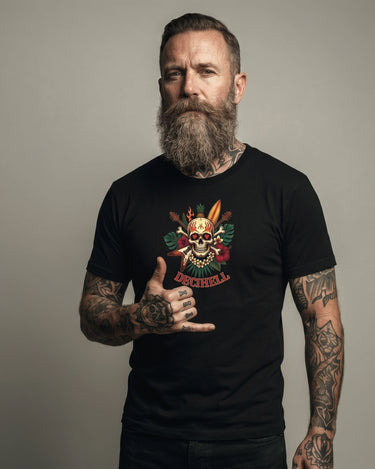 T-Shirt - Surf Skull