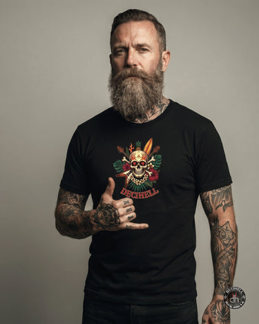 T-Shirt - Surf Skull