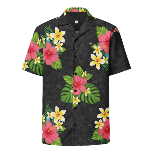 Hawaii Hemd - Grey Bloom