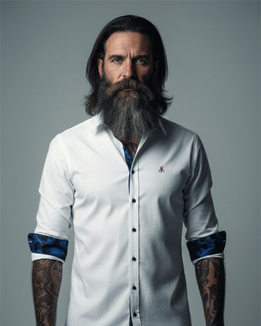 Hemd - Skeletor White