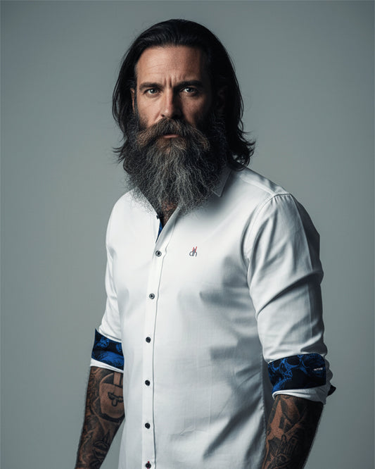 Hemd - Skeletor White