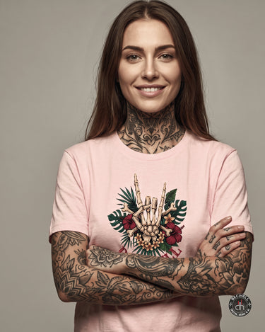 T-Shirt - Pink Horns