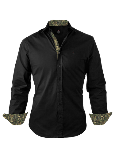Hemd - Camo Skull